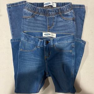 Girls size 4T jeans bundle. Old Navy